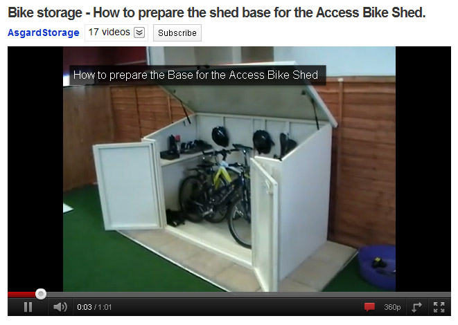 Bike Storage Shed