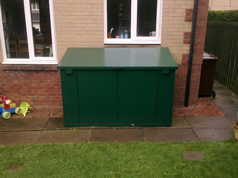 Outdoor Bike Storage Shed