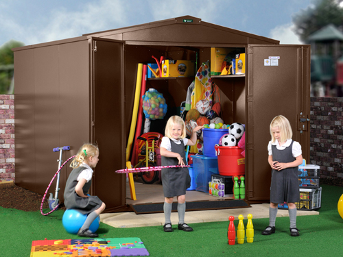 playground storage for schools
