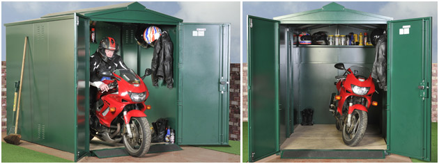 As with all products in the Asgard range our Motorcycle Garages come 
