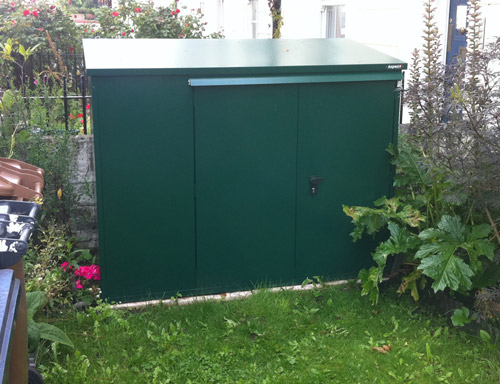 addition garden shed from asgard