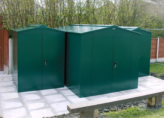 Metal storage sheds | secure storage at Asgard