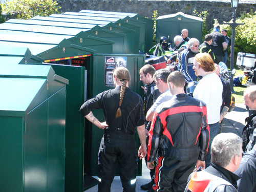 Shed load of Motorcycle Sheds