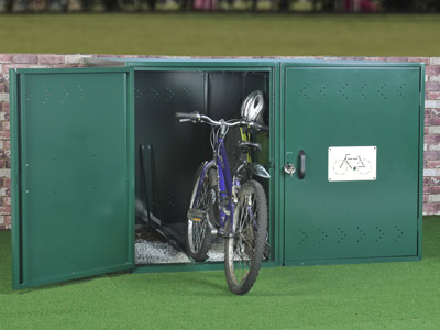 Single bike locker