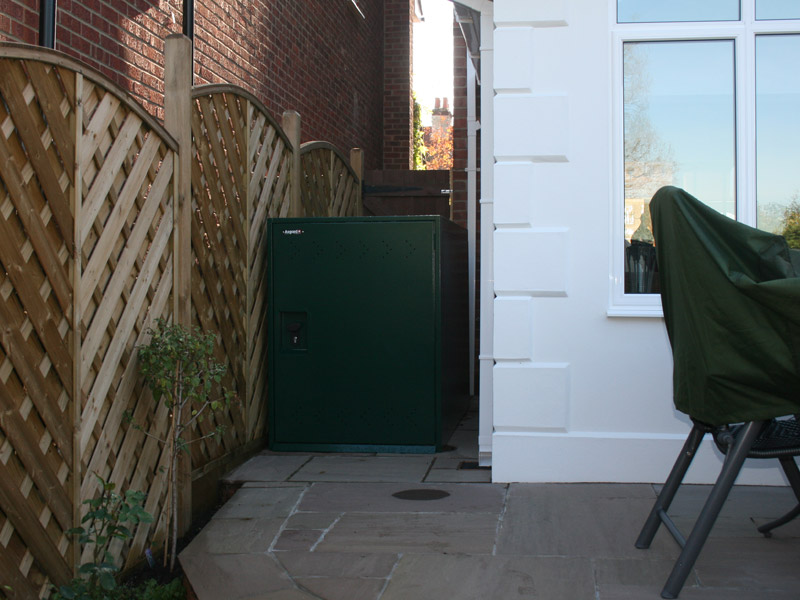 single bike locker