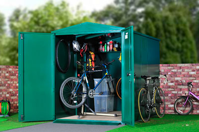 Large cycle garage