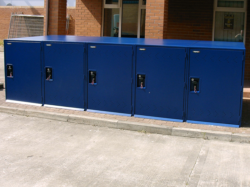 Police Bike Lockers Case Study