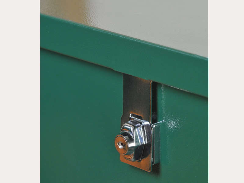 Locking system for the Parcel Box.
