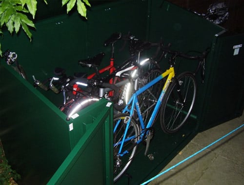 Increase your bike security with asgard secure steel storage