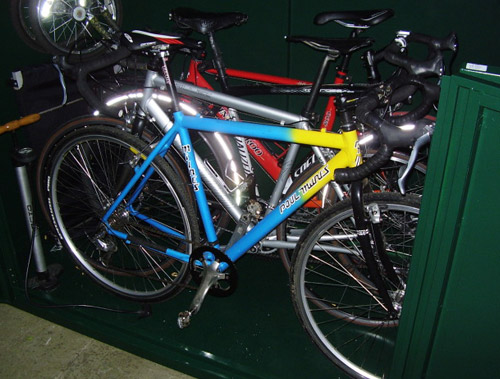 Increase your bike security with asgard secure steel storage