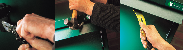 Beat garden theft with Asgard metal sheds Asgard sheds designed to beat garden theft