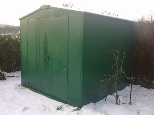 Asgard sheds beat condensation thanks to the unique vented roof design