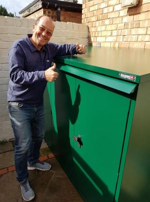 Metal Bike Shed for 3 bikes | cycle sheds from Asgard