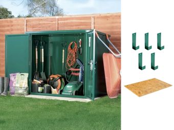 Secure Store 5x3 metal shed
