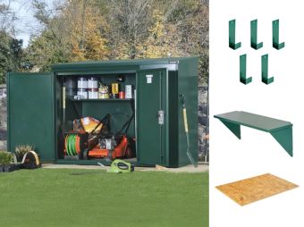 Annexe High Security Garden Shed