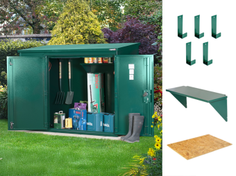 Annexe High Security Garden Shed