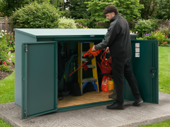 Annexe Plus E Garden Shed Police Approved Garden Storage