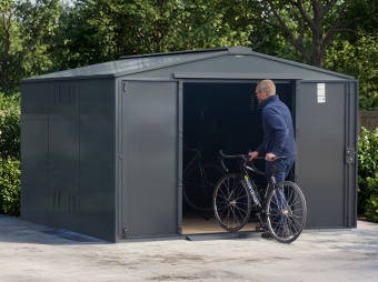 Police approved Cycle workshop shed