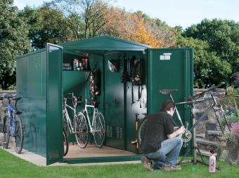 Metal Bike Storage - Secured by Design - Police Approved Specification