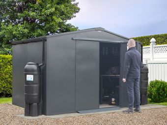 10ft x 7ft Garden Workshop - The Garrison Asgard