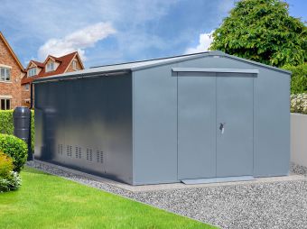 18ft metal shed & Workshop