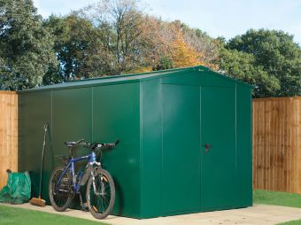 7x11 metal garden shed