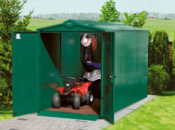 Asgard ATV storage garage shed