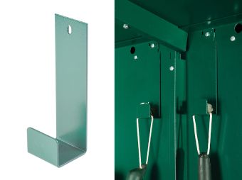 Shed hooks provide more storage options