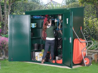 Bike shed & Garden shed combination - Trojan Plus