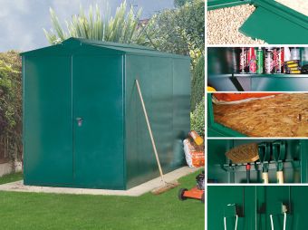 Centurion 5x11 XL Metal Shed