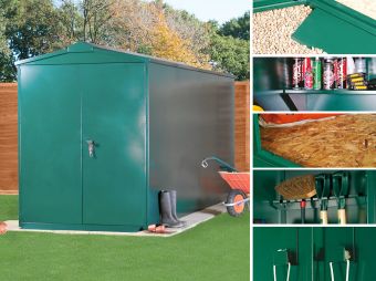 Centurion 5x14 XL Metal Shed