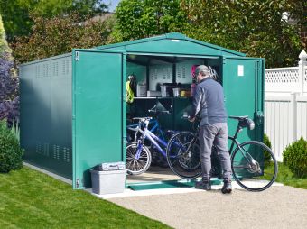 Gladiator Bike Store x12 with Easy Access Ramp