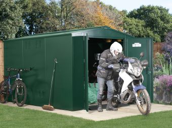 Gladiator Plus 1 Secure Extended Motorcycle Garage