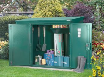 High Security Metal Garden Shed Storage - Police Approved