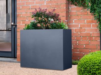 Outdoor Metal Planter Asgard Plain