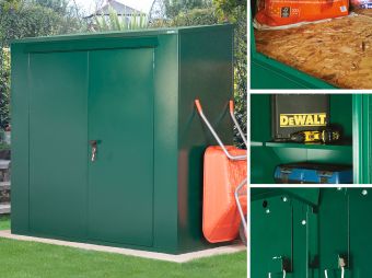 Trojan Plus Metal Shed