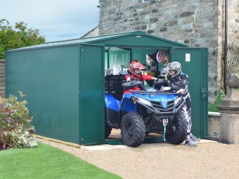 Ventilated Gladiator Quad Bike Storage