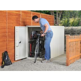 Plastic bike storage clearance shed