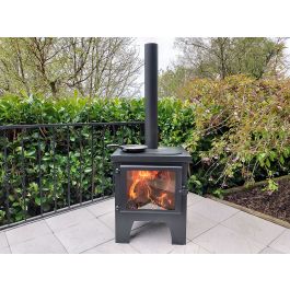 Outdoor wood burner - stove Asgard