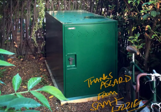 asgard bike storage x4