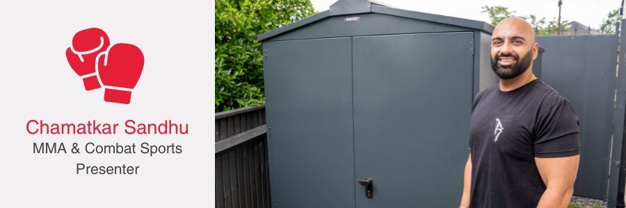 Chamatkar Sandhu Chooses Asgard for Garden Storage