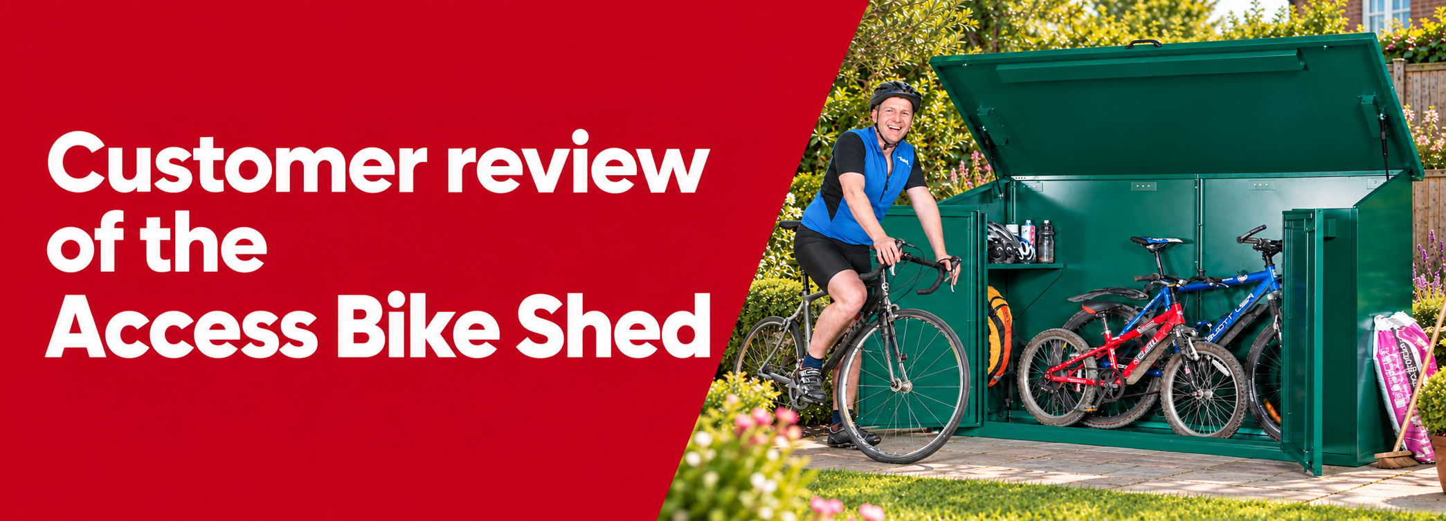 Customer Review Of Our 4 Bike Access Storage Unit
