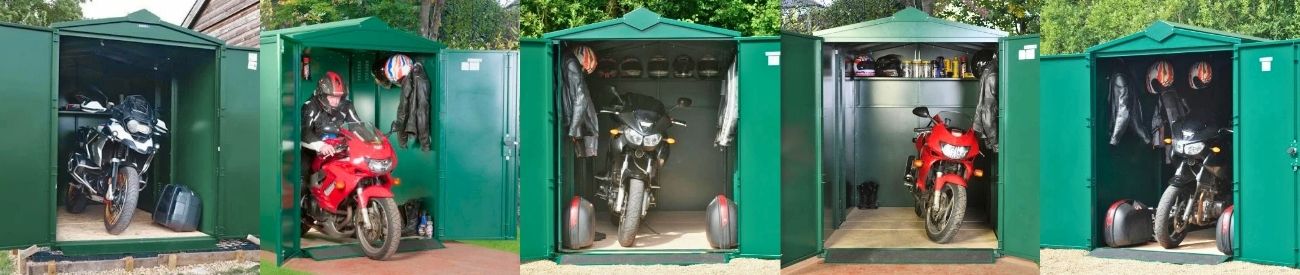 Insurance approved Motorbike Storage
