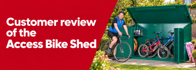 Customer Review Of Our 4 Bike Access Storage Unit