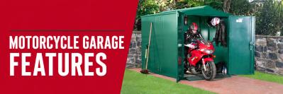 Asgard Motorcycle Garage Features 
