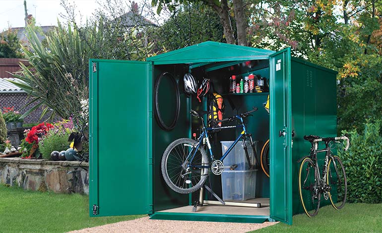 Metal Garden Sheds Bike Storage, Outdoor Bike Storage Shed Uk