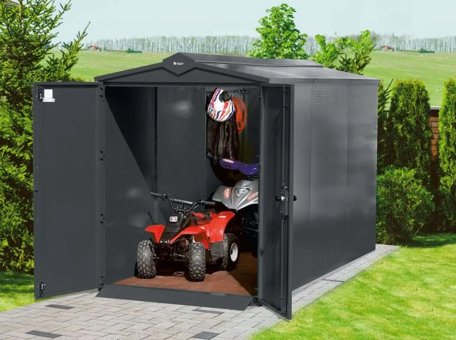 Quad ATV Bike Storage Shed Secure Police Approved Storage Asgard