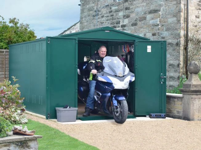 Asgard motorbike shed online