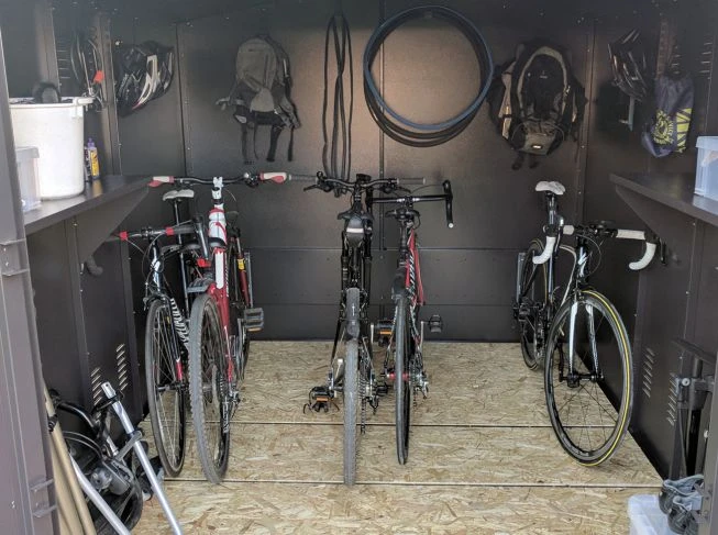 Alloy bike rack best sale