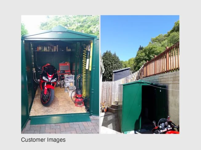 Asgard motorcycle shed shop